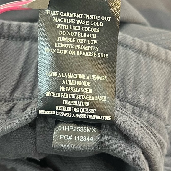 BLANK NYC Joggers  Womens LG  Gray Ankle Zip Zip Pockets Pull On Tapered Leg - Picture 9 of 12